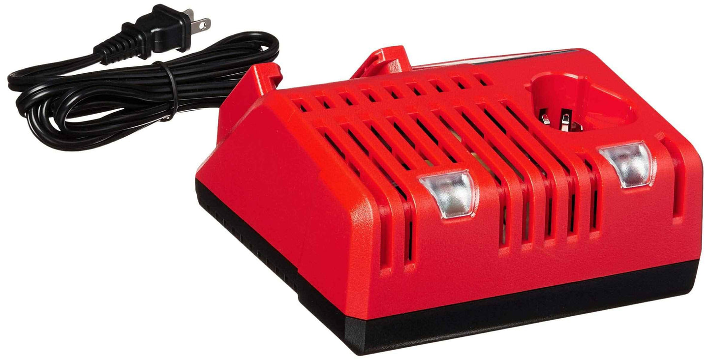 Milwaukee 48-59-1850 M18 RED LITHIUM XC 5.0 Ah Batteries (2) + 48-59-1812 M12 and M18 Multi Voltage Charger kit - Track Minded HPDE, LLC