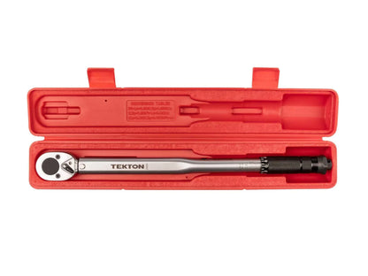 TEKTON 1/2 Inch Drive Micrometer Torque Wrench (10-150 ft.-lb.) | 24335 - Track Minded HPDE, LLC