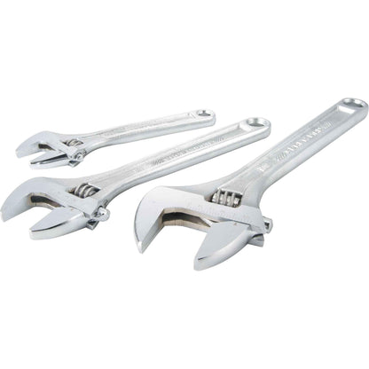 CRAFTSMAN Adjustable Wrench Set, 3-Piece All Steel, Metirc and SAE Scale (CMMT12001) - Track Minded HPDE, LLC