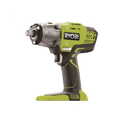 RYOBI R18IW3-0 18V ONE+ Cordless 3-Speed Impact Wrench (Body Only) - Track Minded HPDE, LLC