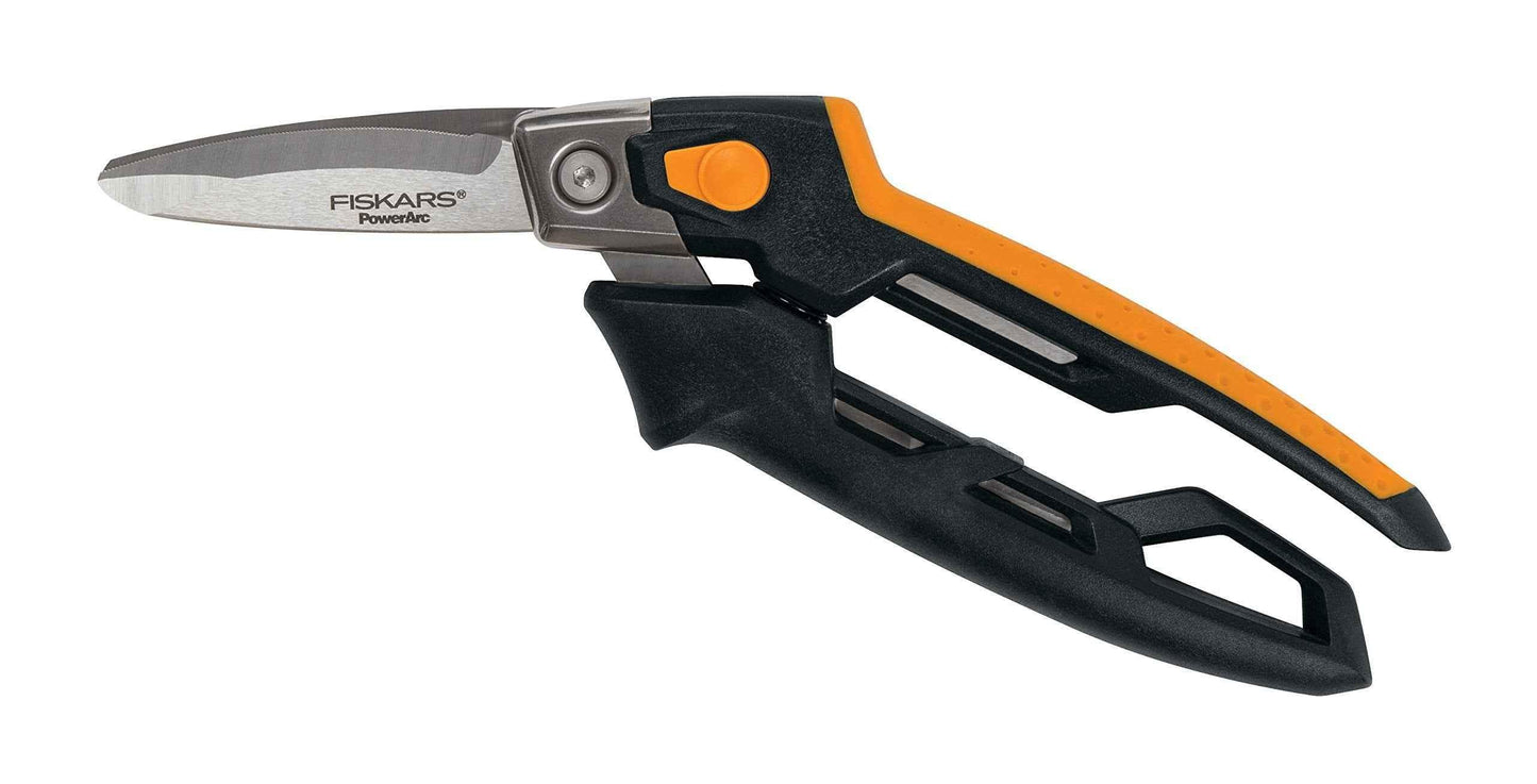 Fiskars PowerArc Utility Snips (8 Inch) - Track Minded HPDE, LLC