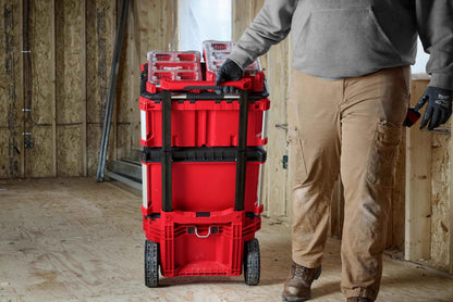 Milwaukee Electric - PACKOUT 10 Compact Portable Tool Box with ADJUSTA - Track Minded HPDE, LLC