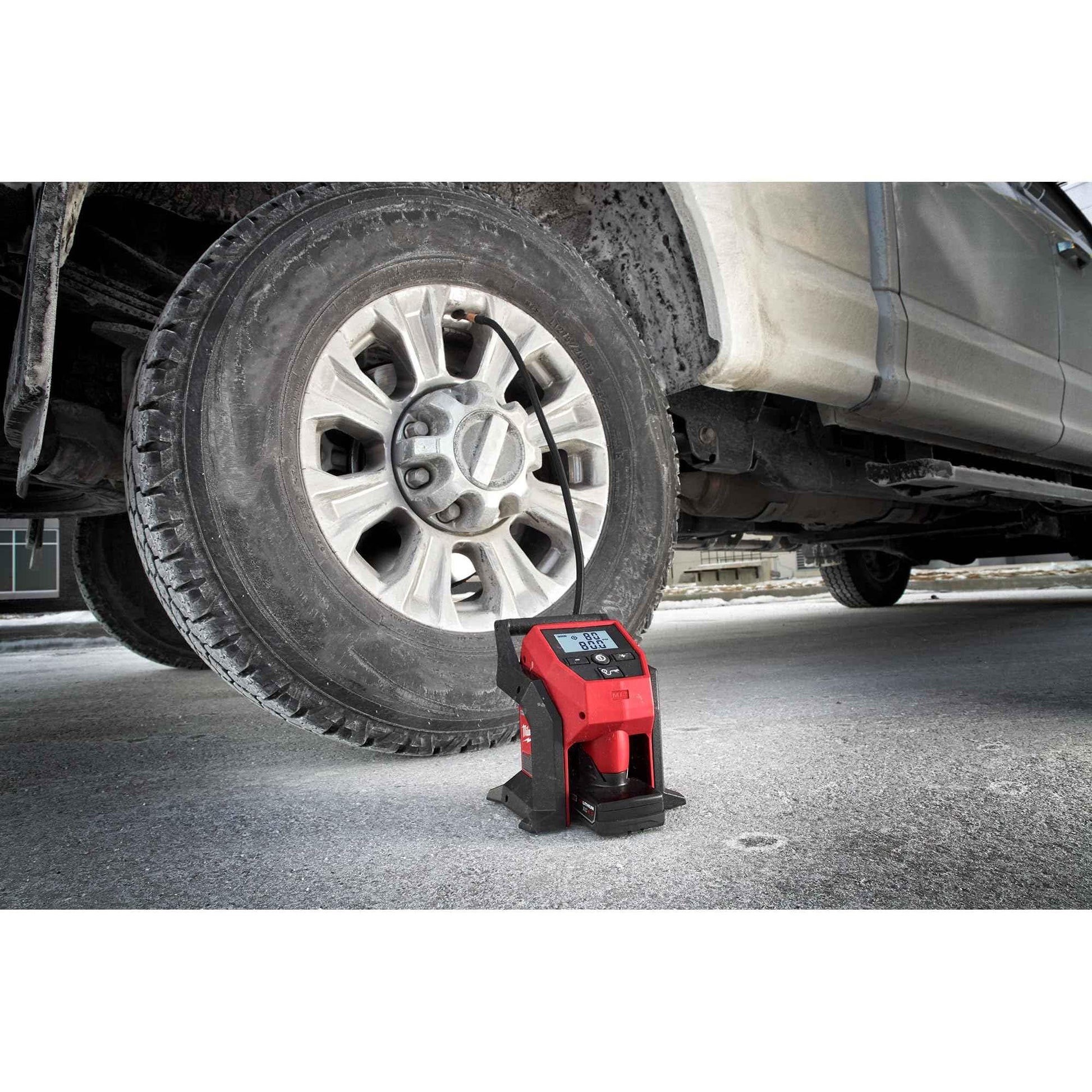 Milwaukee Electric Tools 2475-20 M12 Compact Inflator - Track Minded HPDE, LLC
