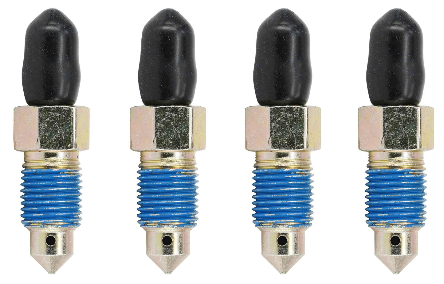 Dsnaduo 4-Piece Speed Bleeder Kit with Dust Caps - M10x1.0-35.4mm, H9410-4, 107392, 639560 - Track Minded HPDE, LLC