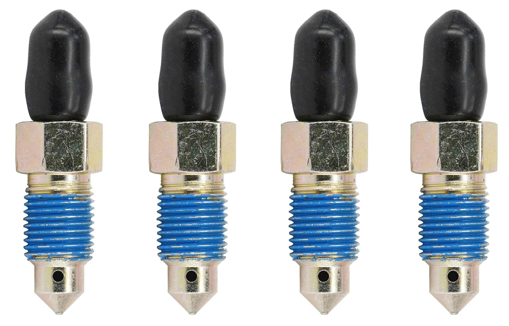 Dsnaduo 4-Piece Speed Bleeder Kit with Dust Caps - M10x1.0-35.4mm, H9410-4, 107392, 639560 - Track Minded HPDE, LLC