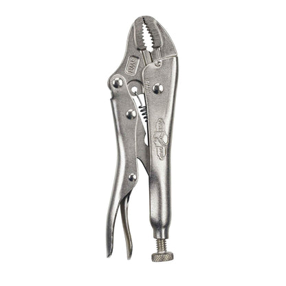 IRWIN VISE-GRIP Locking Pliers with Wire Cutter, 5-Inch, Curved Jaw (902L3) - Track Minded HPDE, LLC