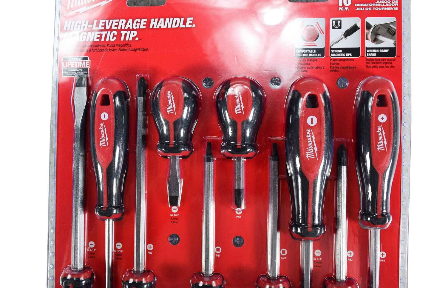 Milwaukee 48-22-2710 10 Piece Screwdriver Set - Track Minded HPDE, LLC