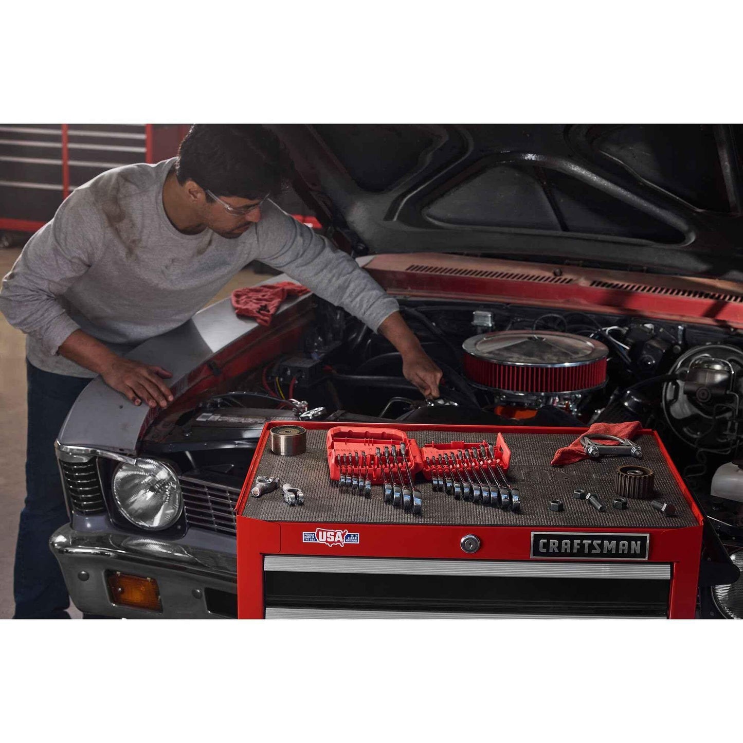 CRAFTSMAN 20 Piece Ratcheting Combination Wrench Set, SAE/Metric (CMMT87220) - Track Minded HPDE, LLC
