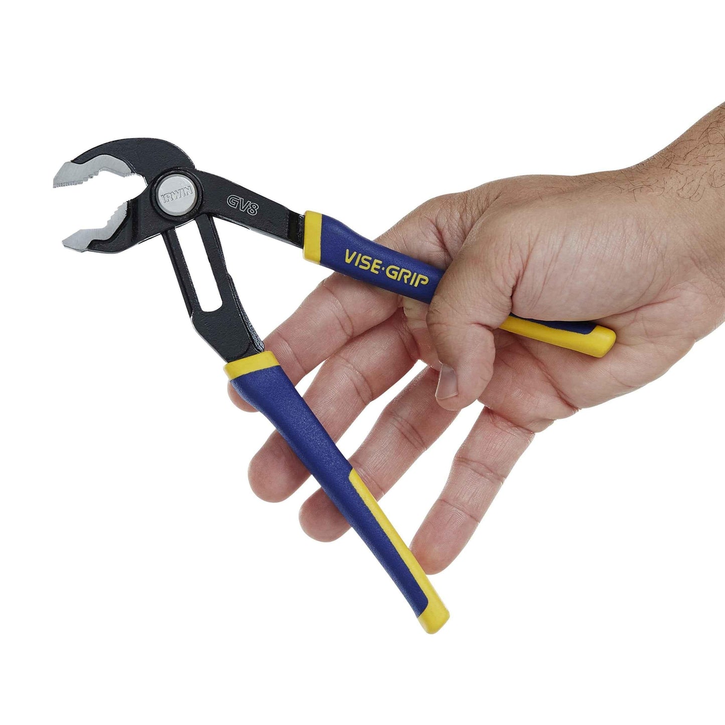 IRWIN Tools VISE-GRIP GrooveLock Pliers Set, V-Jaw, 2 Piece, 2078709 - Track Minded HPDE, LLC
