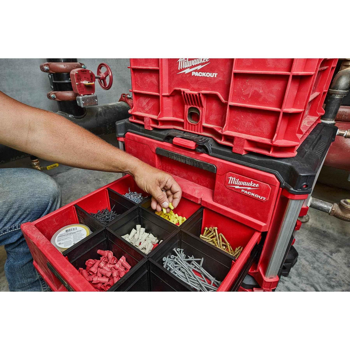 Milwaukee Box Tool 2-Drawer PACKOUT 48-22-8442 - Track Minded HPDE, LLC