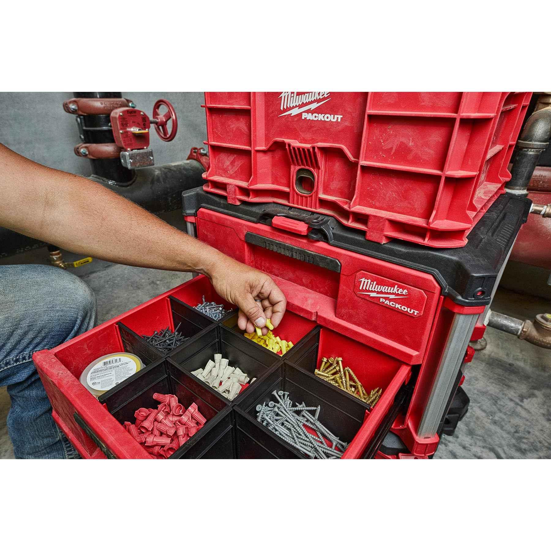 Milwaukee Box Tool 2-Drawer PACKOUT 48-22-8442 - Track Minded HPDE, LLC