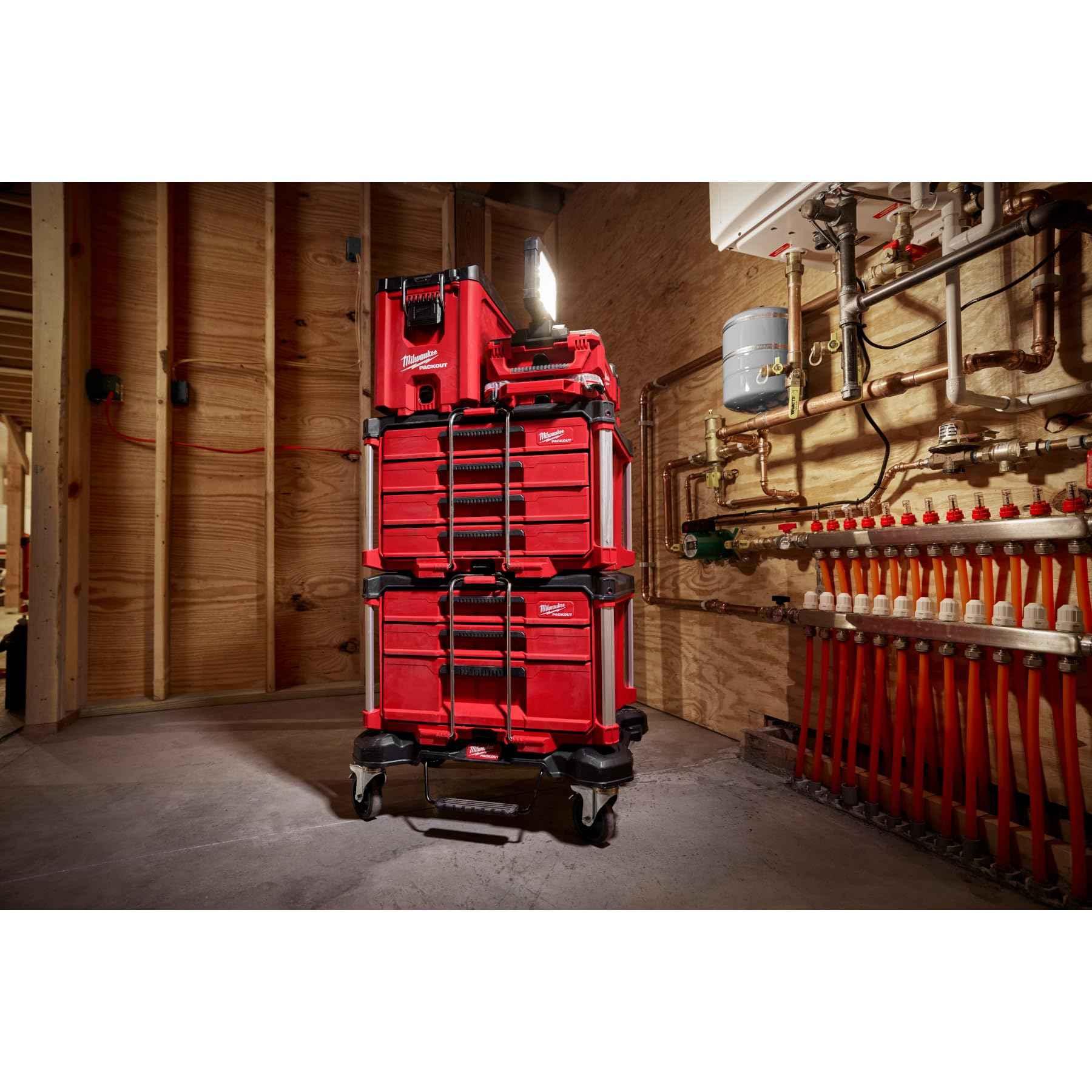 Milwaukee Packout 3 Drawer Multi-Deep Tool Organizer Box - 48-22-8447 - Track Minded HPDE, LLC