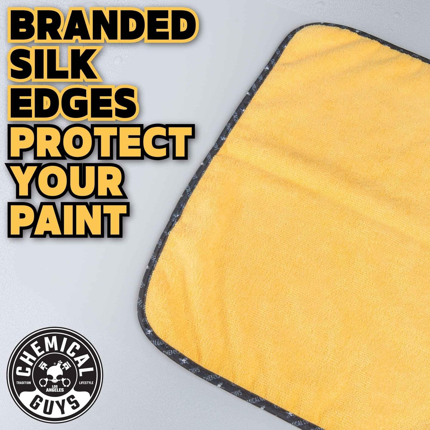 Chemical Guys MIC_507_06 Professional Grade Premium Microfiber Towel, Gold (16 in. x 24 in.) (Pack of 6) - Track Minded HPDE, LLC