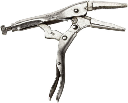 IRWIN VISE-GRIP Original Locking Pliers, Long Nose, 4-Inch (1602L3), 100mm - Track Minded HPDE, LLC