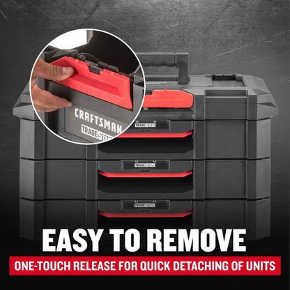 CRAFTSMAN Tradestack 3 Drawers Unit (CMST21405) - Track Minded HPDE, LLC