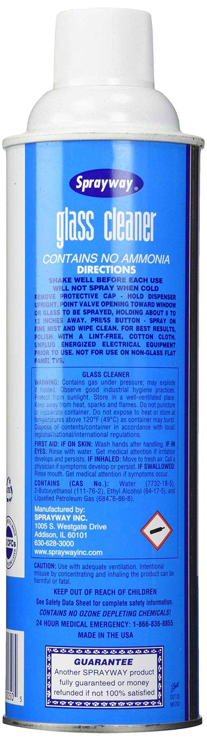 Sprayway Glass Cleaner 19 Oz 1 Pack (Packaging May Vary) - Track Minded HPDE, LLC