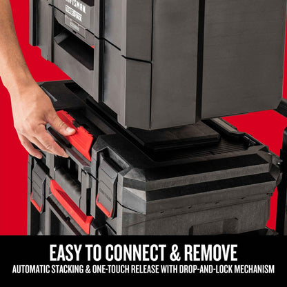 CRAFTSMAN TRADESTACK Tool Box, Tool Organizer, Drawer Unit (CMST21404) - Track Minded HPDE, LLC