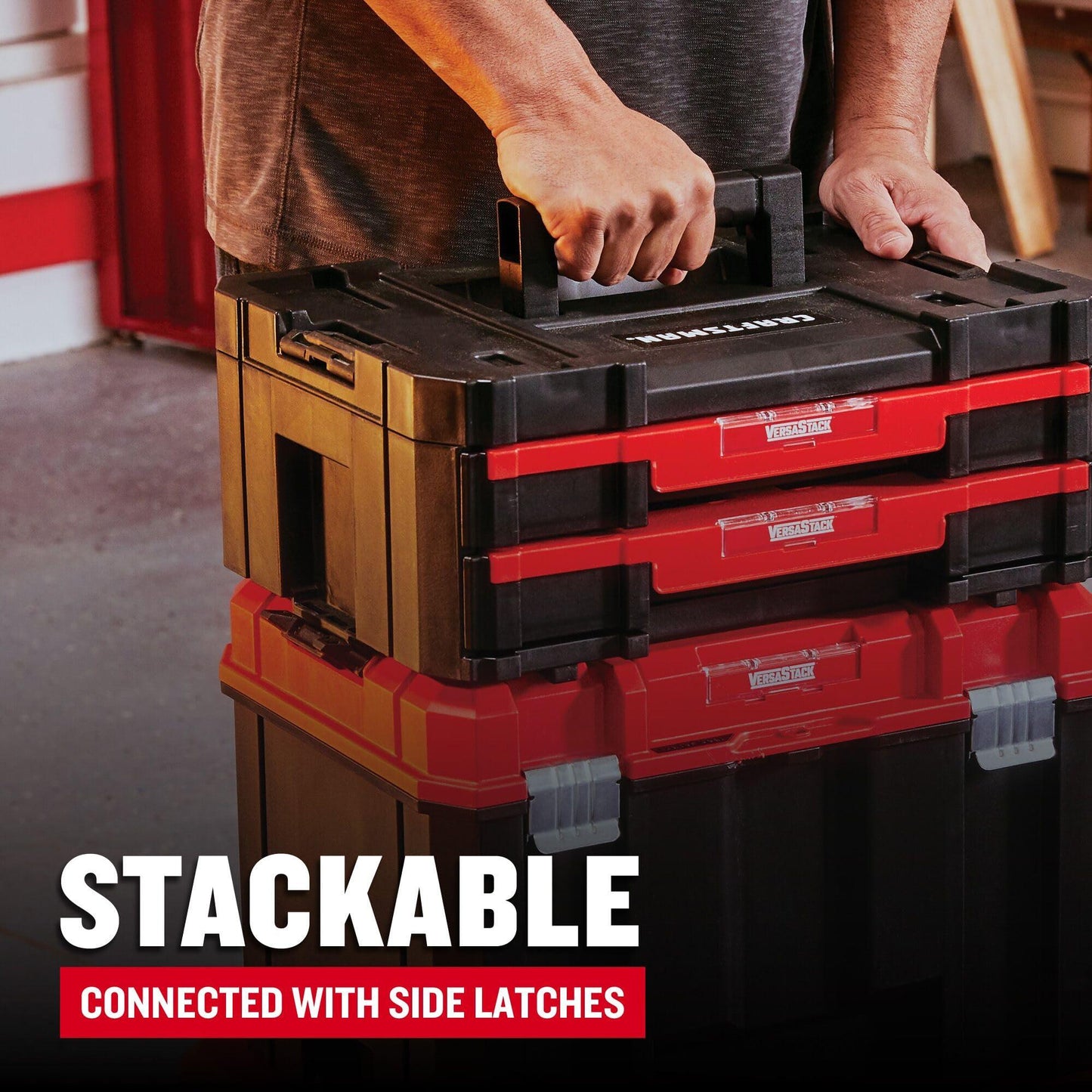 CRAFTSMAN Plastic Tool Box With Drawers, Organizer and Storage (CMST17804) - Track Minded HPDE, LLC