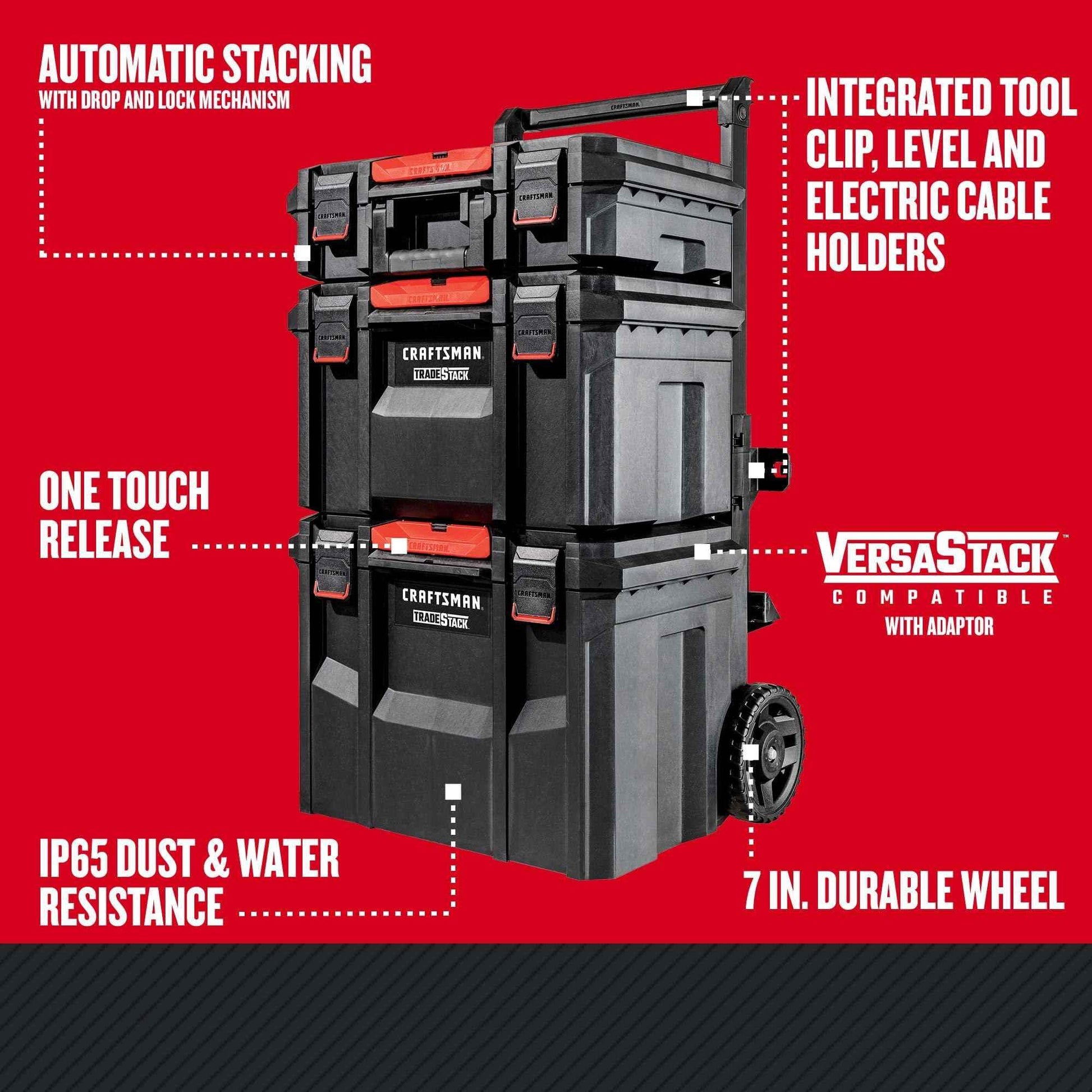 CRAFTSMAN TRADESTACK Rolling Tower (CMST60420) - Track Minded HPDE, LLC