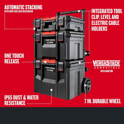 CRAFTSMAN TRADESTACK Rolling Tower (CMST60420) - Track Minded HPDE, LLC