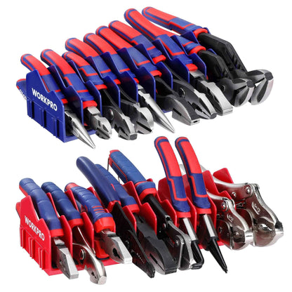 WORKPRO 2-Pack Plier Organizer Rack, Pliers Holder and Cutter Organizers with Non-Slip Rubber Base, 20-Slot Tool Box Organizer, Tool Drawer Organizer, Tool Storage, Plier Rack (Pliers Not Included) - Track Minded HPDE, LLC