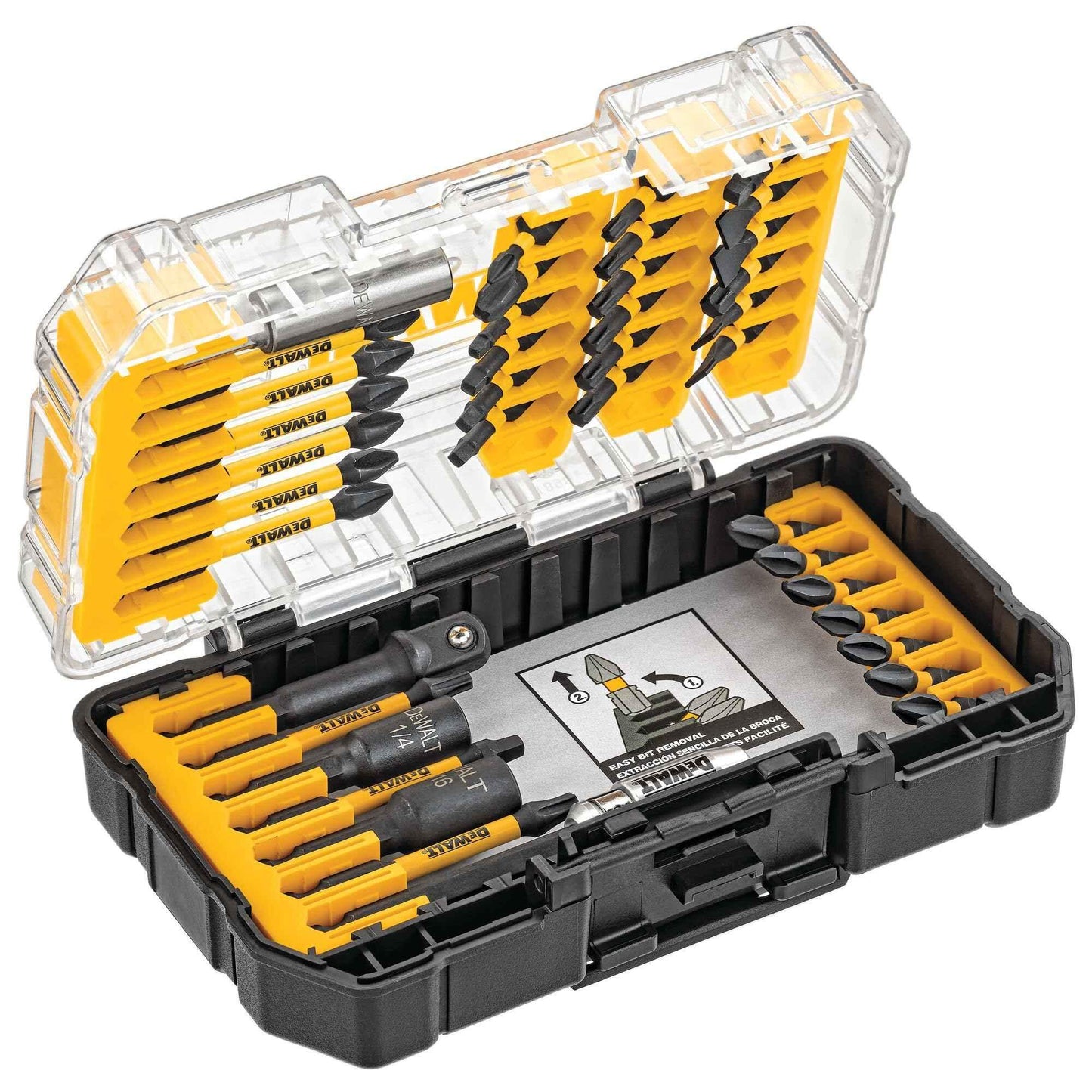 DEWALT Screwdriver Bit Set, Impact Ready, FlexTorq, 40-Piece (DWA2T40IR) - Track Minded HPDE, LLC