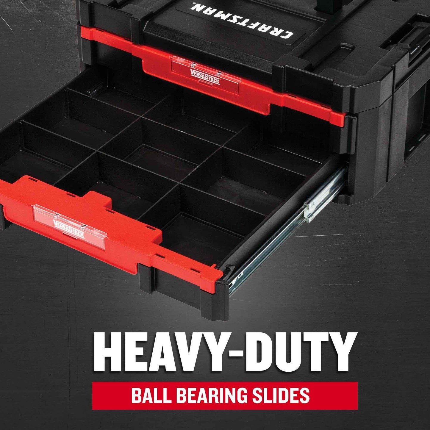 CRAFTSMAN Plastic Tool Box With Drawers, Organizer and Storage (CMST17804) - Track Minded HPDE, LLC