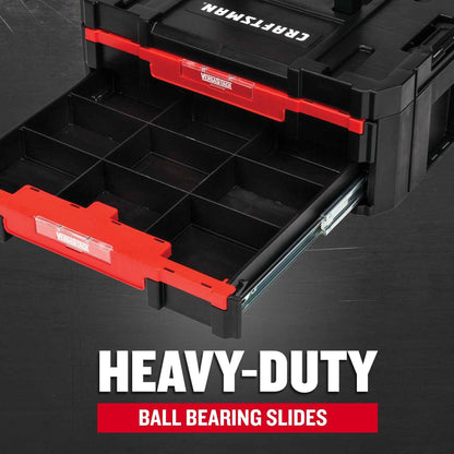 CRAFTSMAN Plastic Tool Box With Drawers, Organizer and Storage (CMST17804) - Track Minded HPDE, LLC