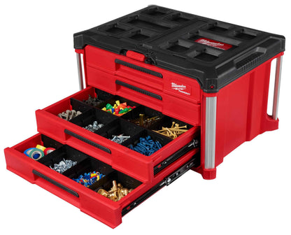 Milwaukee Packout 4 Drawer Tool Organizer Box - 48-22-8444 - Track Minded HPDE, LLC