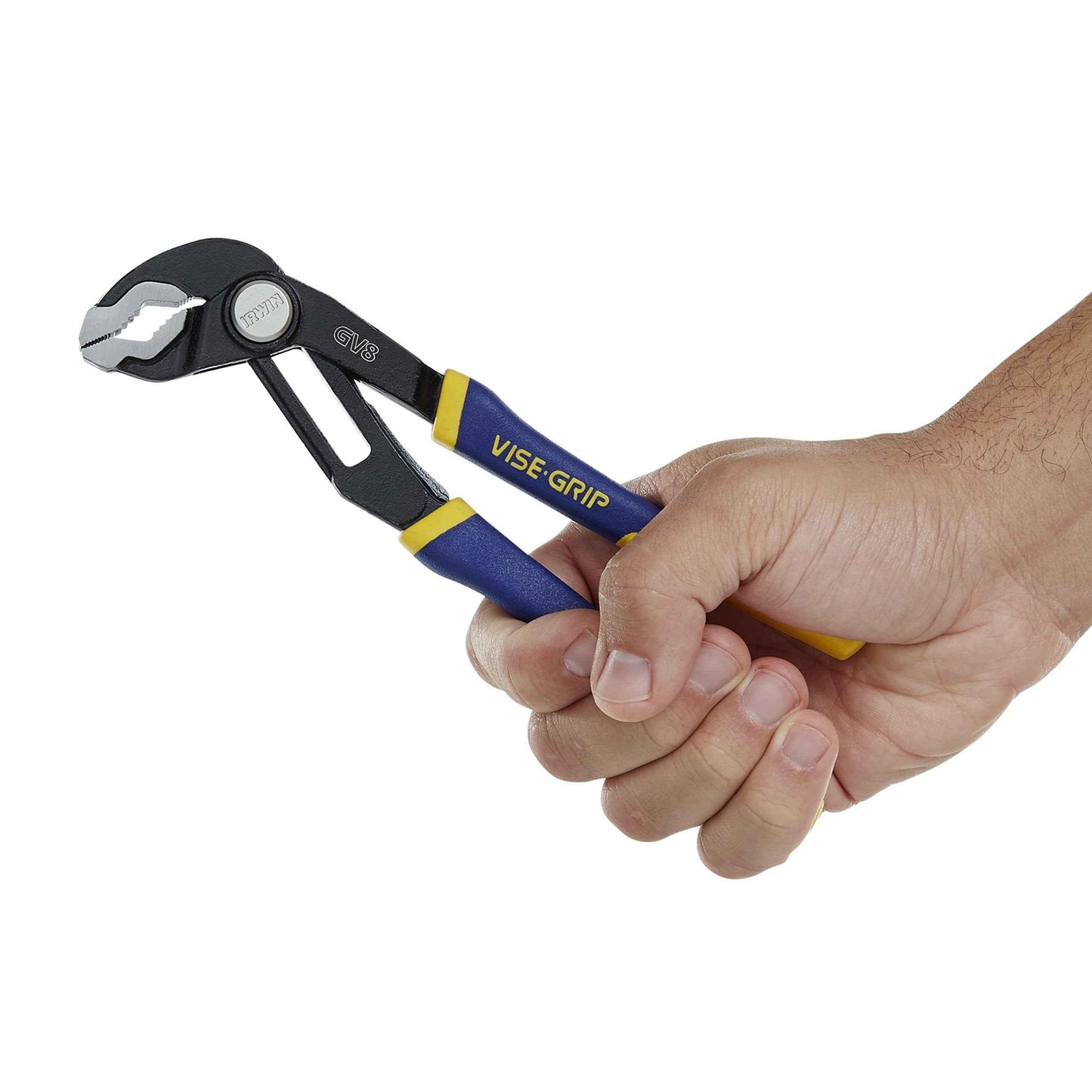 IRWIN Tools VISE-GRIP GrooveLock Pliers Set, V-Jaw, 2 Piece, 2078709 - Track Minded HPDE, LLC