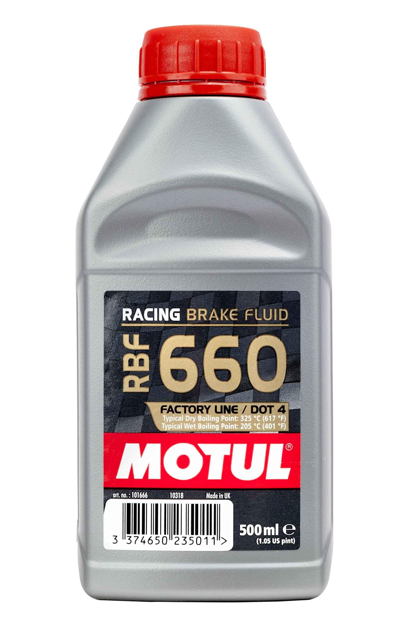 101667 RBF 660 Dot-4 100 Percent Synthetic Racing Brake Fluid - 500 ml - Track Minded HPDE, LLC
