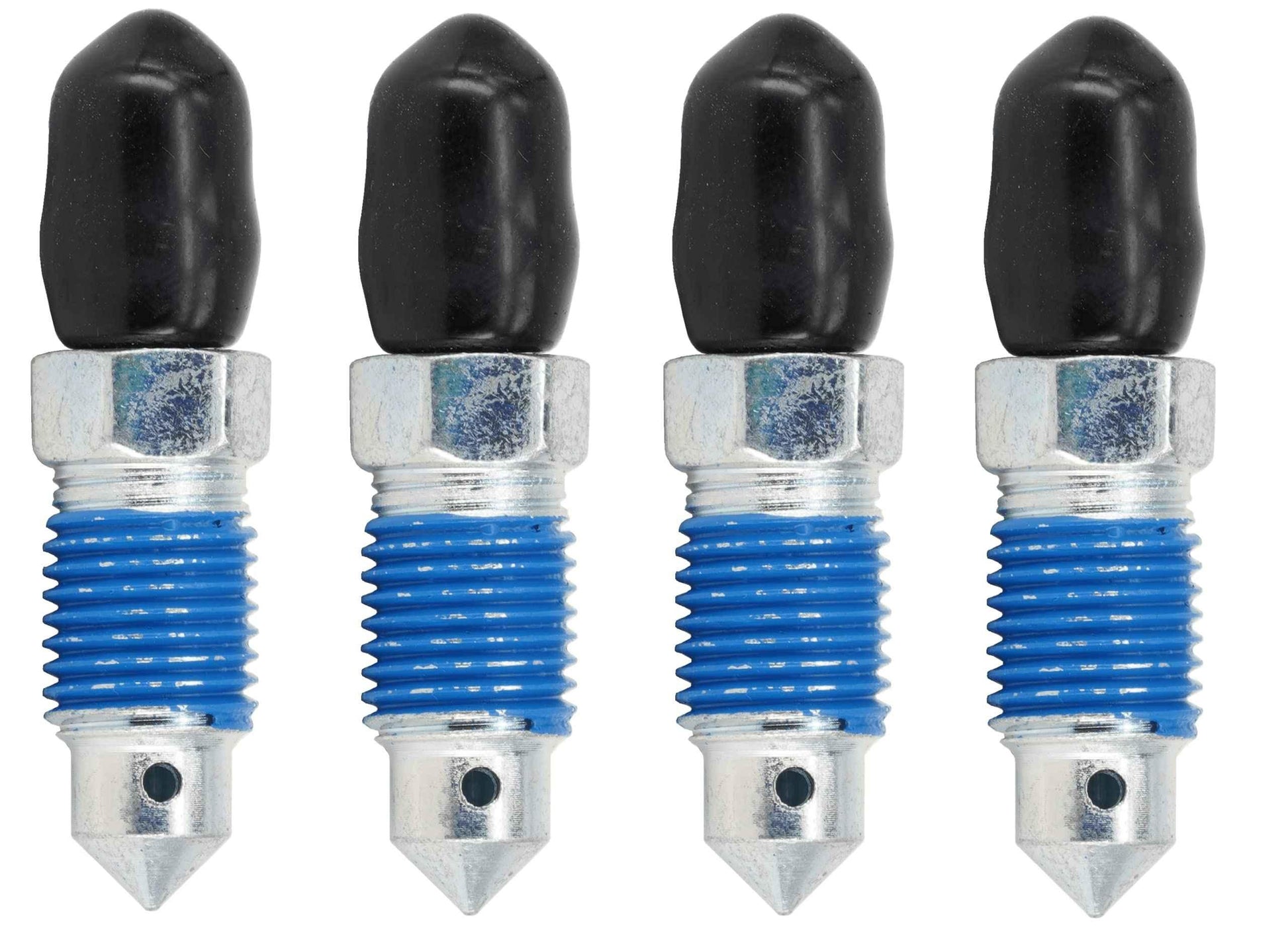 Dsnaduo 4-Piece Speed Bleeder Kit - Quick Bleeders with Dust Caps, 3/8"-24 x 32.6mm, H9402-4, 12701, 13901, 6858, 639590,639600 - Track Minded HPDE, LLC