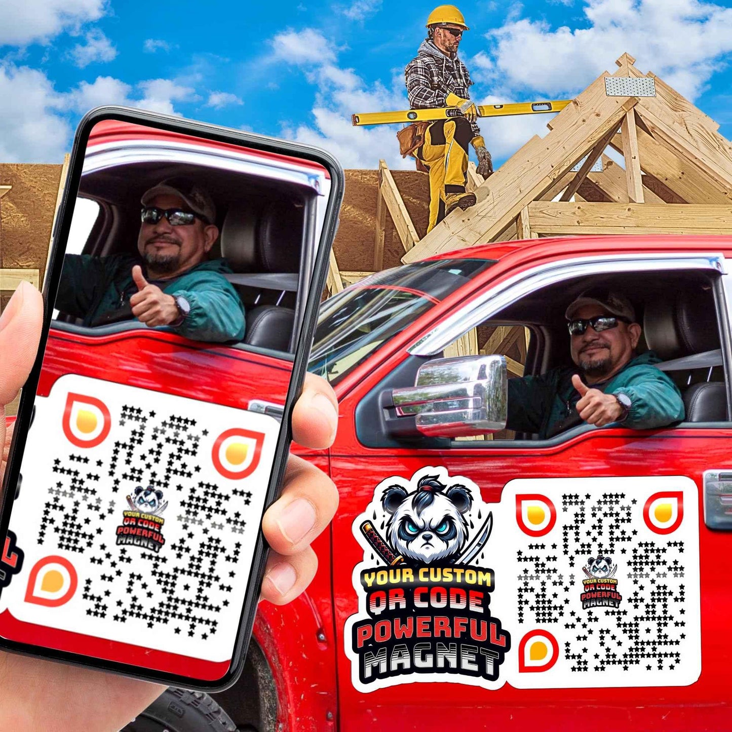 Custom Car Magnet with Your Logo ║ Advertise Your Business Vehicle Magnetic ║ Professionally Printed for Your Car Van Truck ║ Reflective Option Available║ We Print All Made in The USA - Track Minded HPDE, LLC