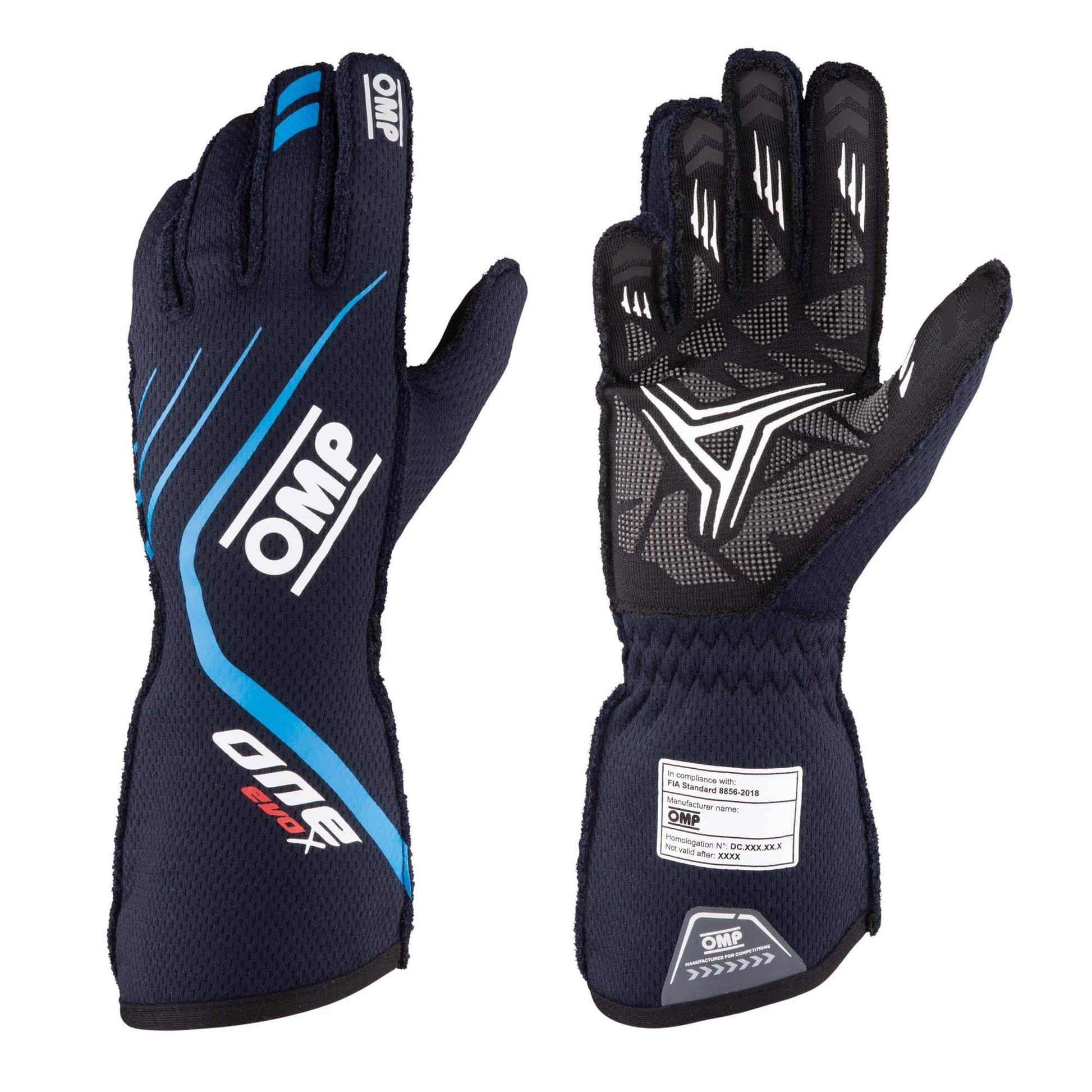 OMP One Evo X Racing Gloves - 2023 Model - Track Minded HPDE, LLC