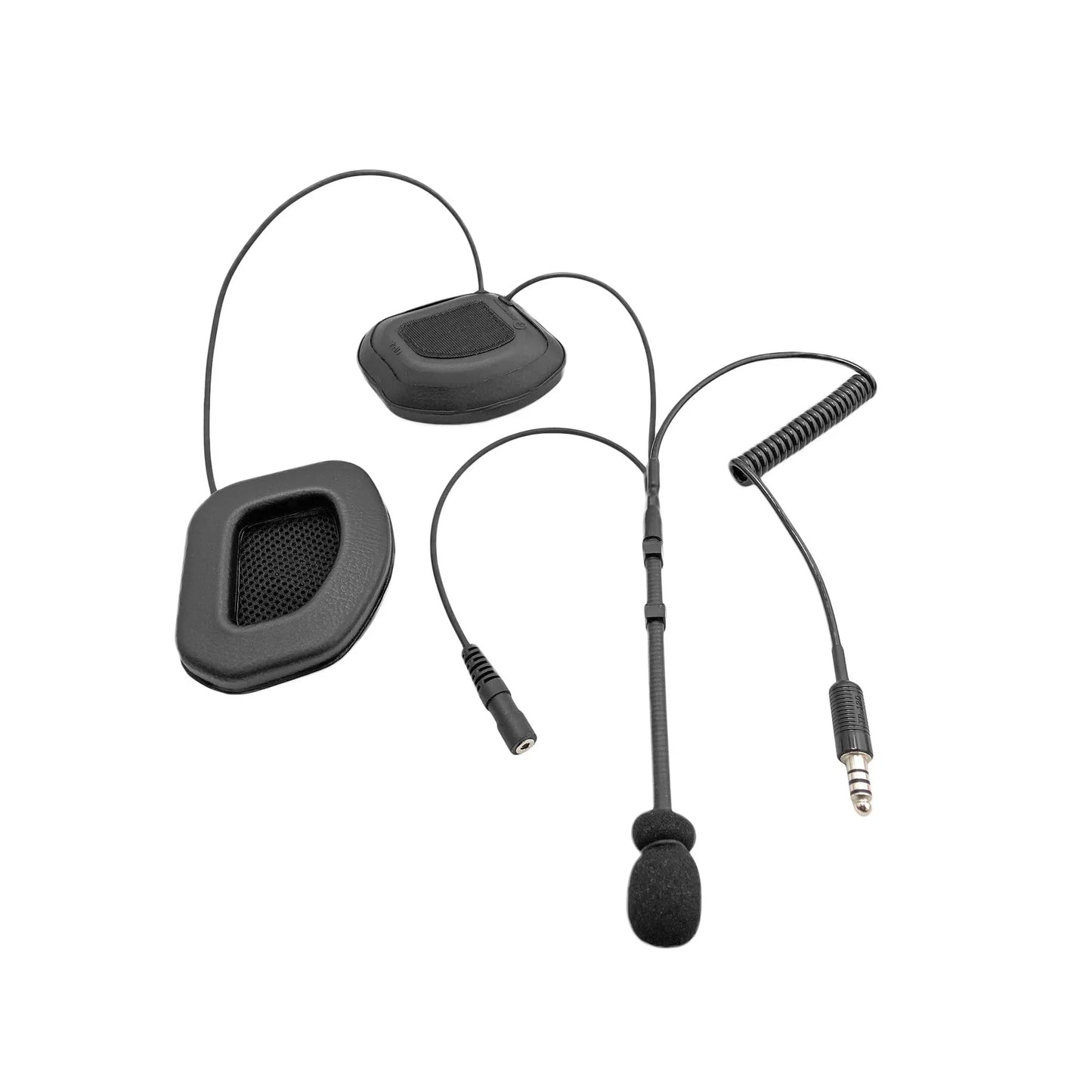 Schuberth Dual Sound 3.5mm Ear Buds & Boom Mic - IMSA - Track Minded HPDE, LLC