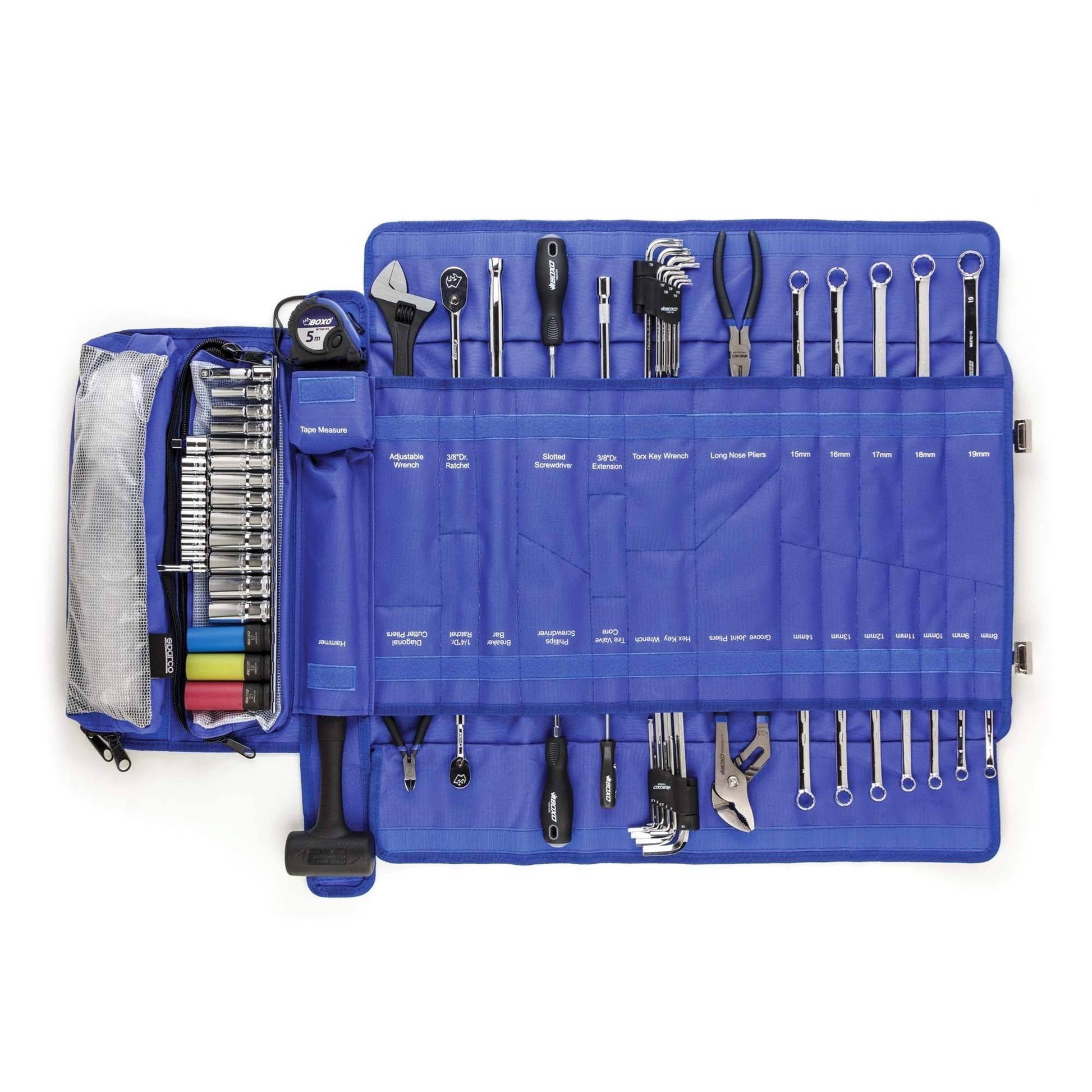 Sparco Trackside Tool Roll - Track Minded HPDE, LLC