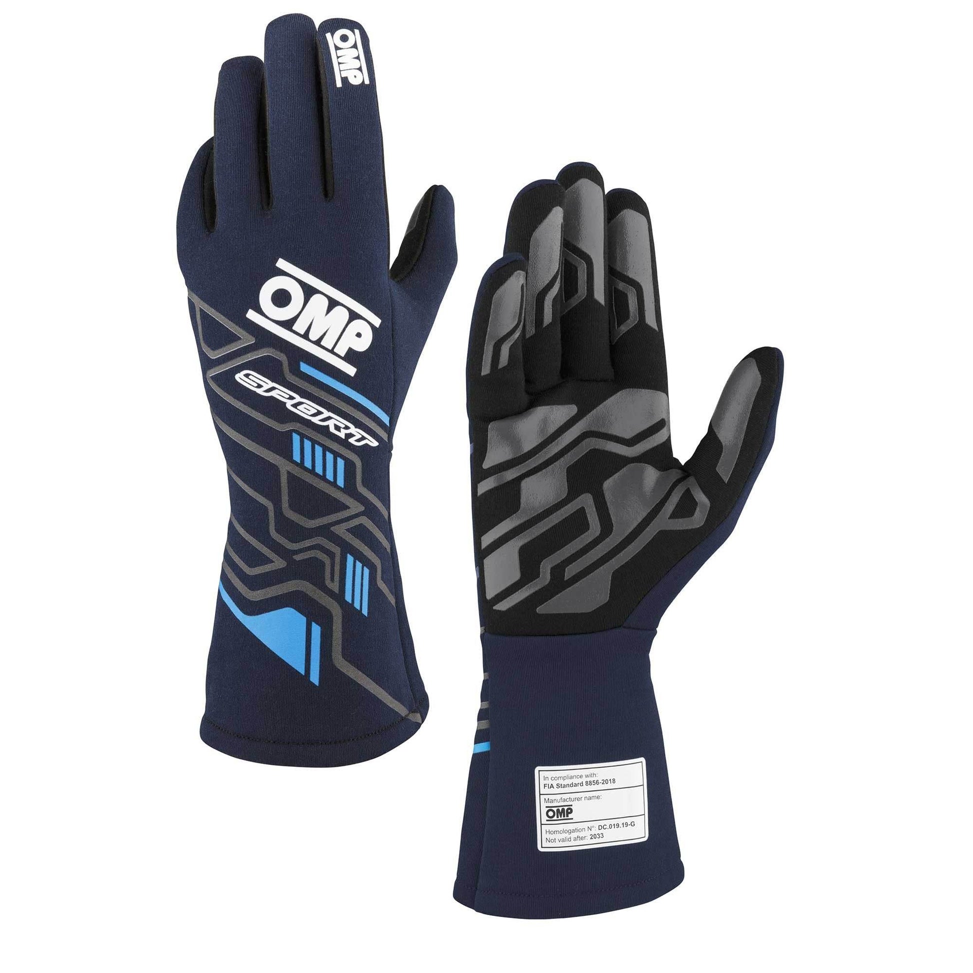 OMP Sport Racing Gloves - Track Minded HPDE, LLC