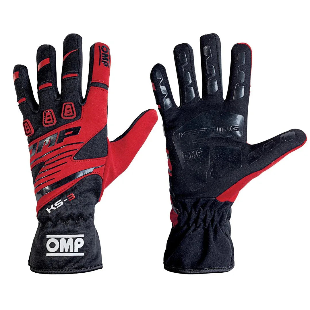 OMP KS-3 Karting Gloves - Track Minded HPDE, LLC